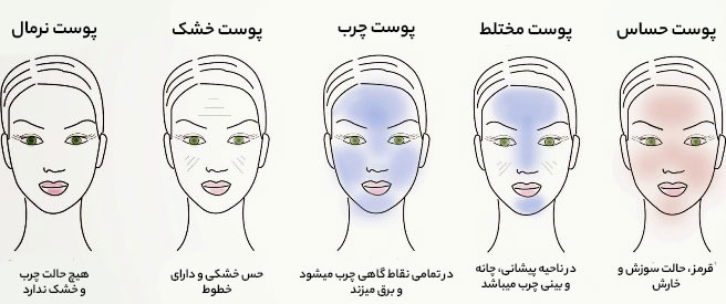 تشخیص نوع پوست
