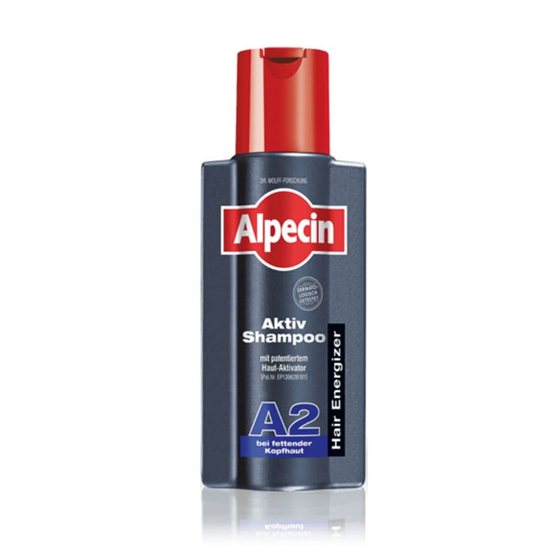 شامپو ضد ریزش موی چرب آلپسین A2 مدل اکتیو